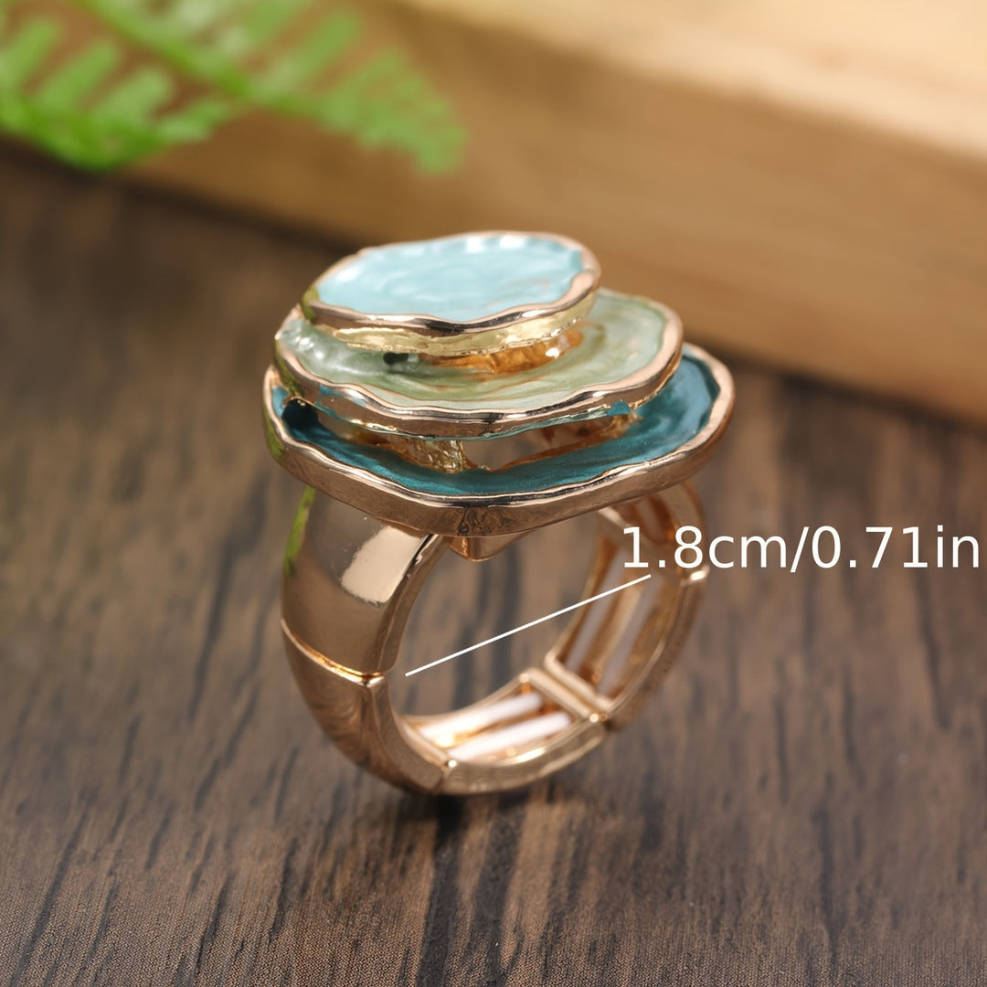 Boho Triple Layer Email Ring