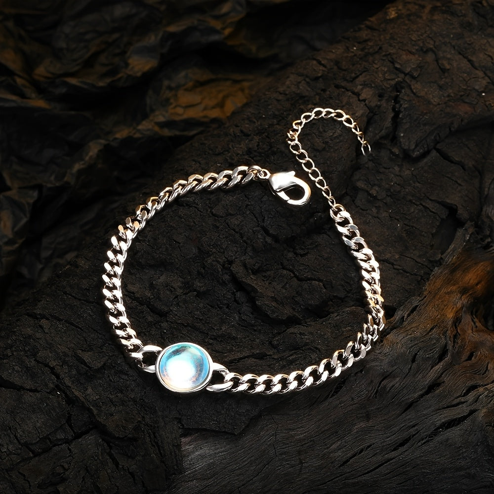 Moonstone Necklace with Inner Voice