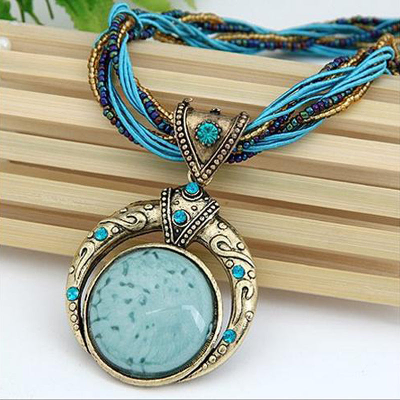 Boho Hanging Necklace