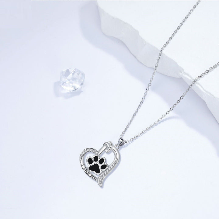 Necklace with Footprint Pendant