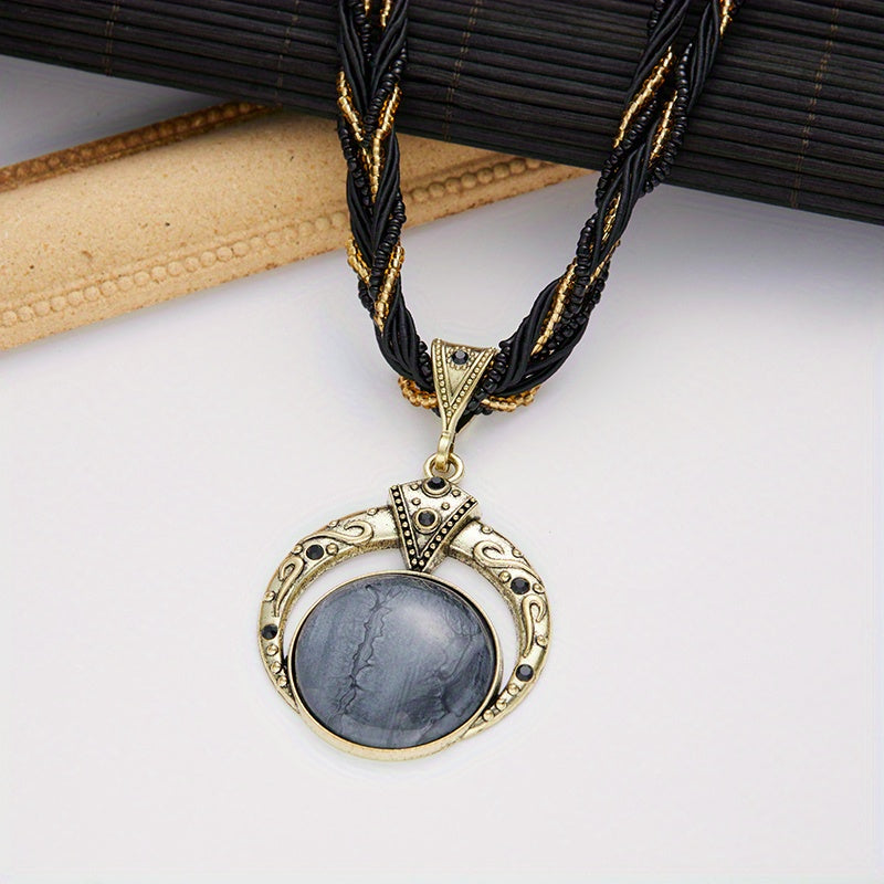 Necklace with Boho Pendant