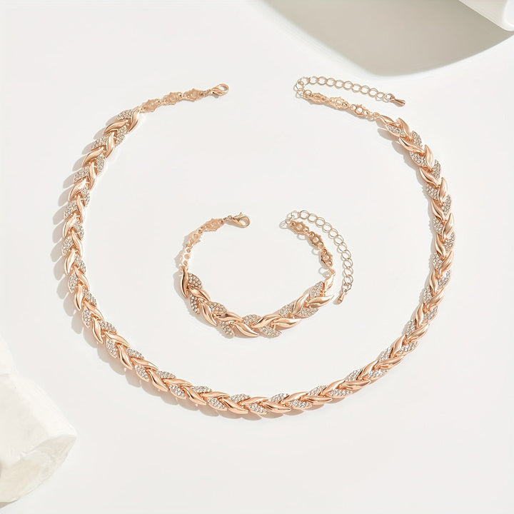 Crystal Fish Tail Set