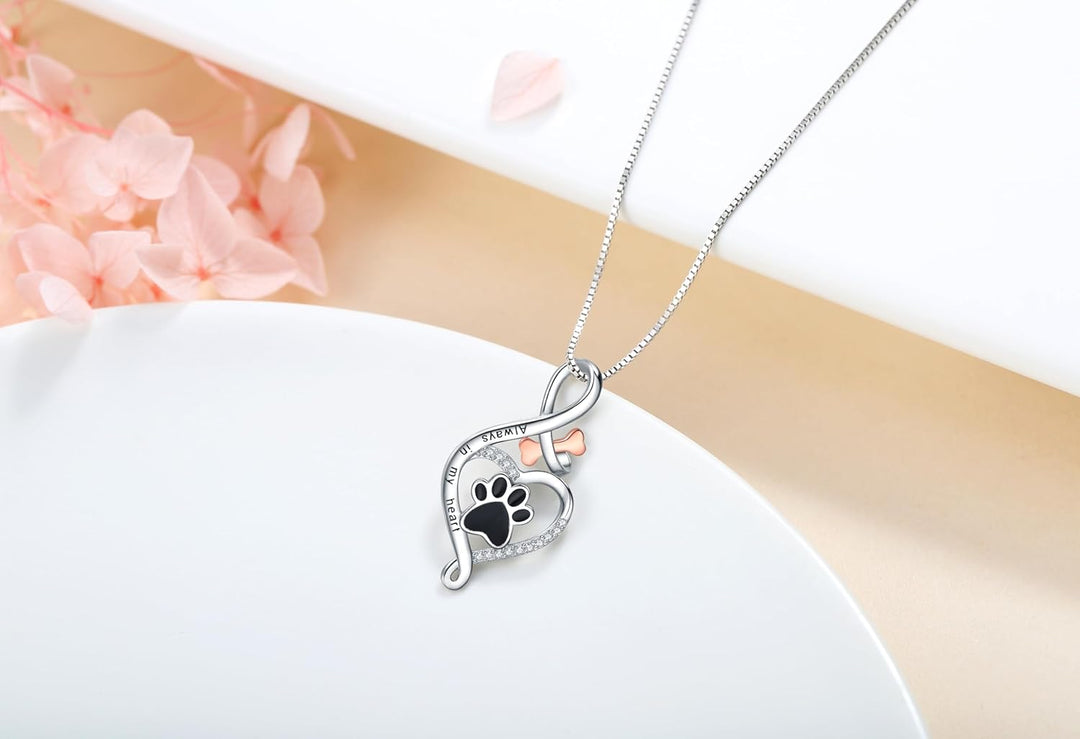 Heart, Bone and Infinity Symbol Bracelet