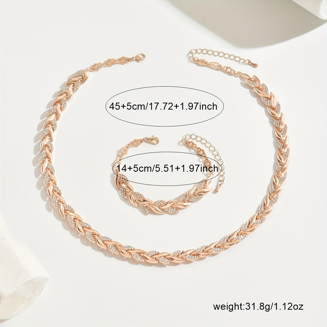 Crystal Fish Tail Set