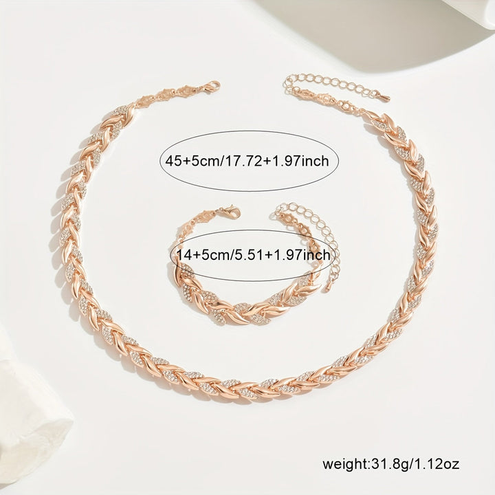 Crystal Fish Tail Set