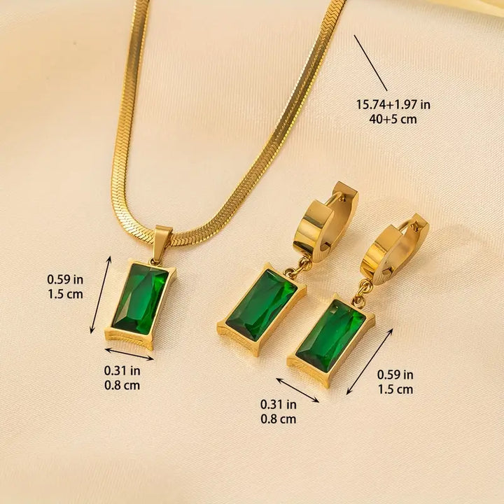 Lunara™ | Gold Jewellery Set