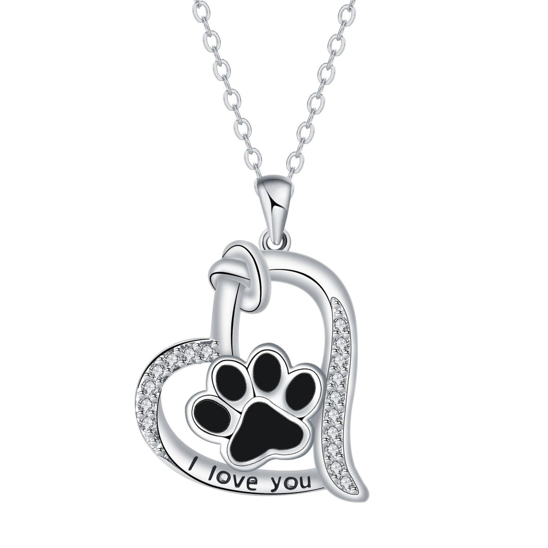 Necklace with Footprint Pendant