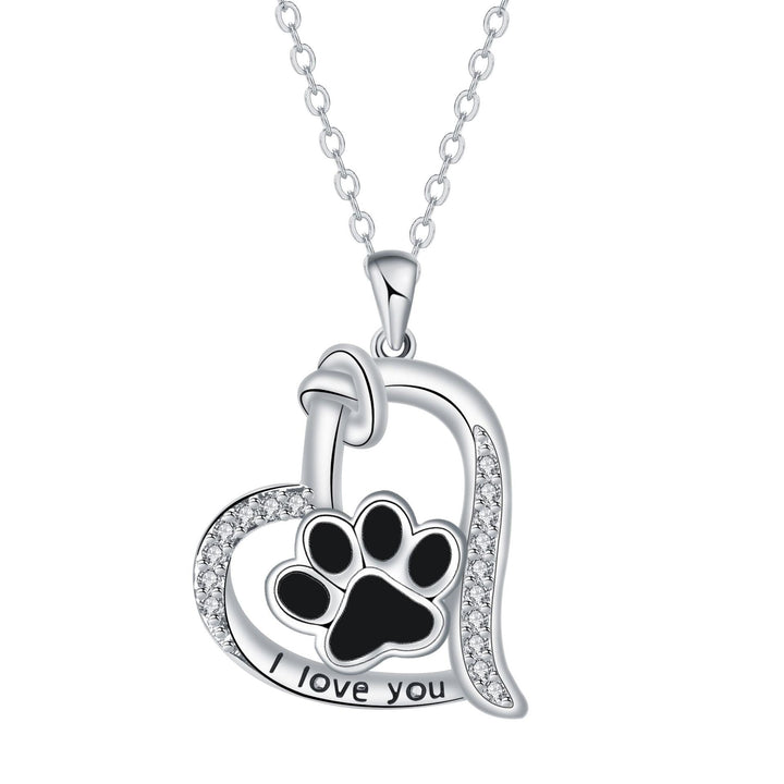 Necklace with Footprint Pendant