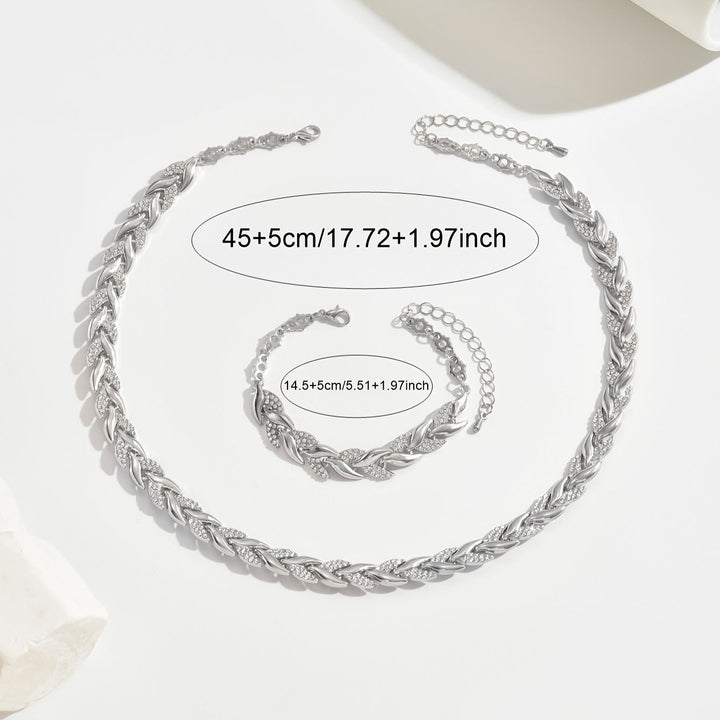 Crystal Fish Tail Set