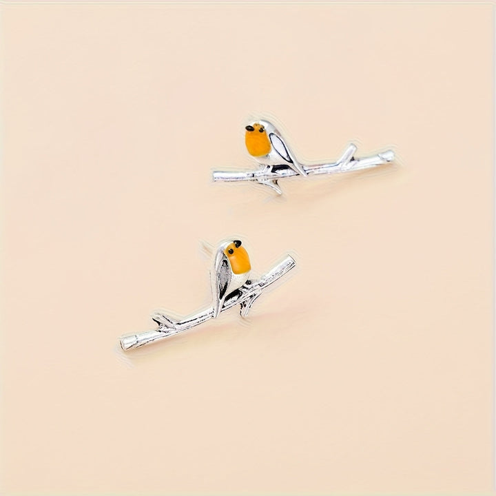 Bird Cartoon Earrings