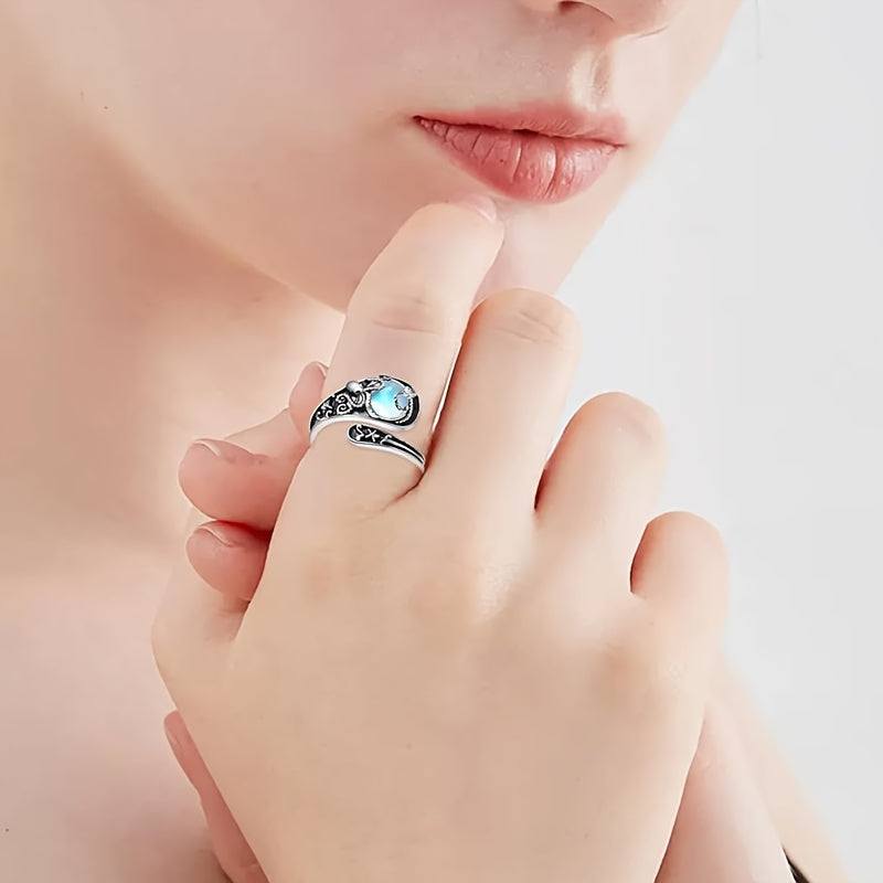 Maude Moonstone Ring