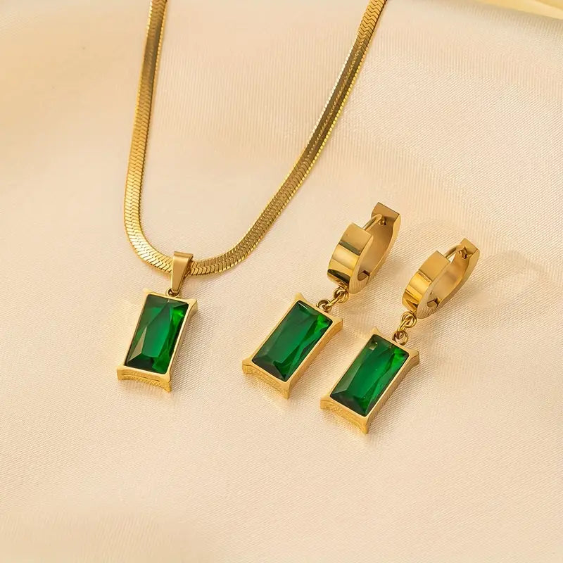 Lunara™ | Gold Jewellery Set