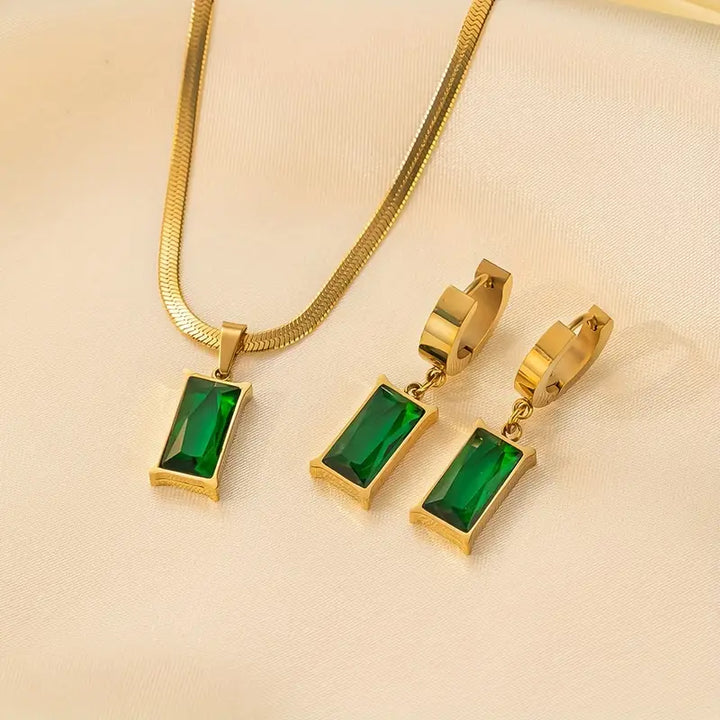 Lunara™ | Gold Jewellery Set