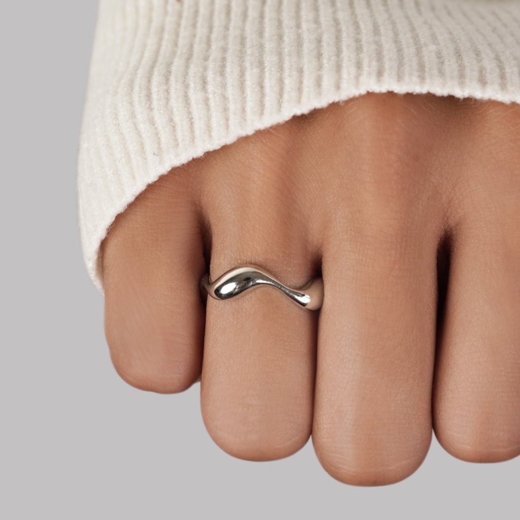 Silver Golf Ring
