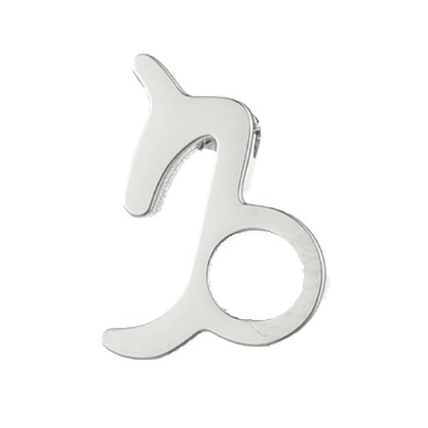 Celestique Pendant Charm with Zodiac Sign | Gold
