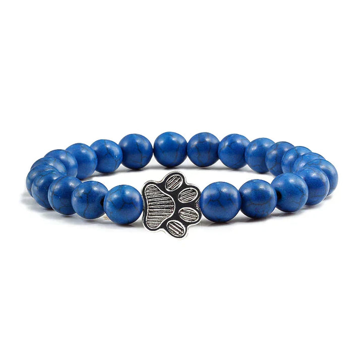 Footprint Bracelet Decorated with Beads