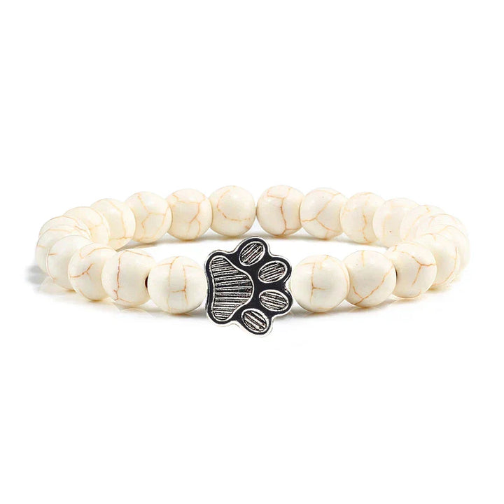 Footprint Bracelet Decorated with Beads
