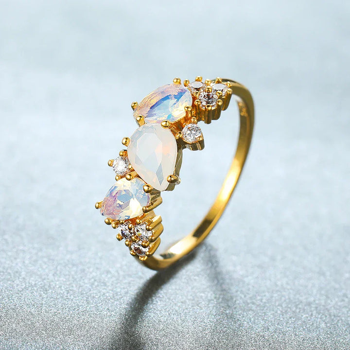 Radiant Moonstone Ring