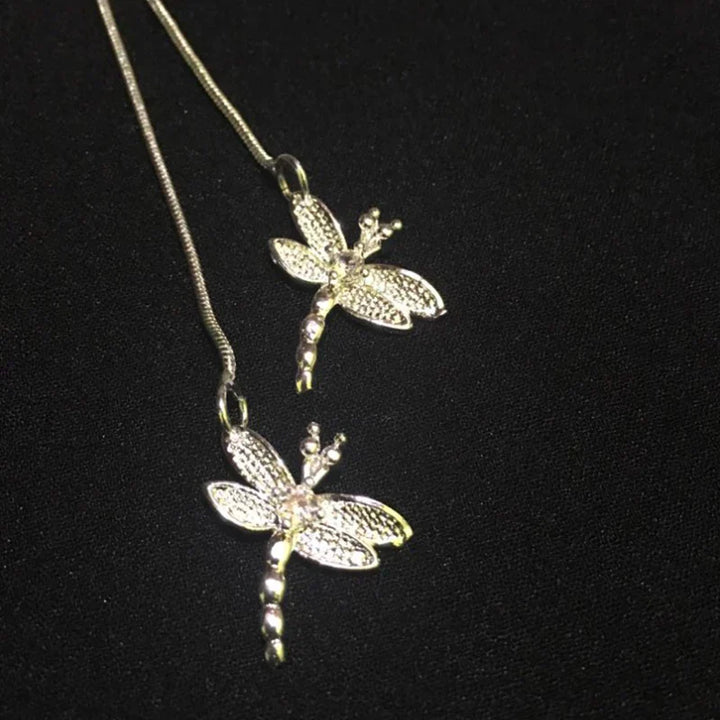 Dragonfly Pendant in Sterling Silver