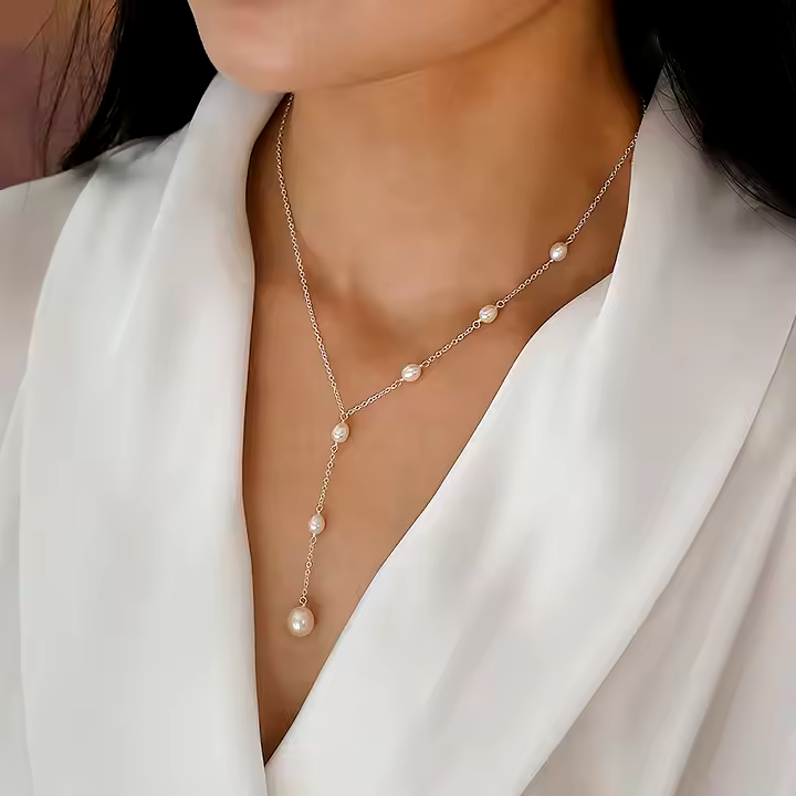 Vintage Coat Hanger Parel Ketting