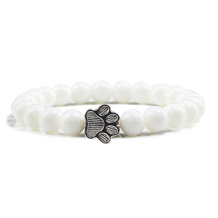 Footprint Bracelet Decorated with Beads