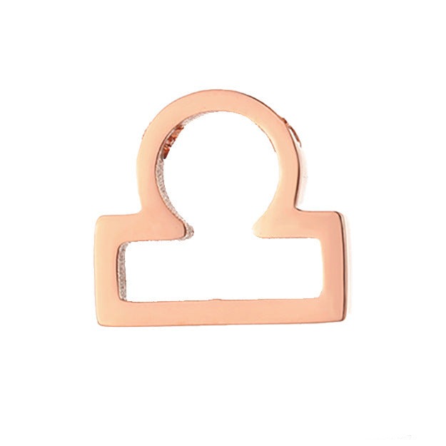 Celestique Pendant Charm with Zodiac Sign | Gold
