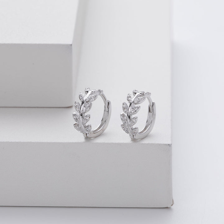 Leaf Silver Earrings