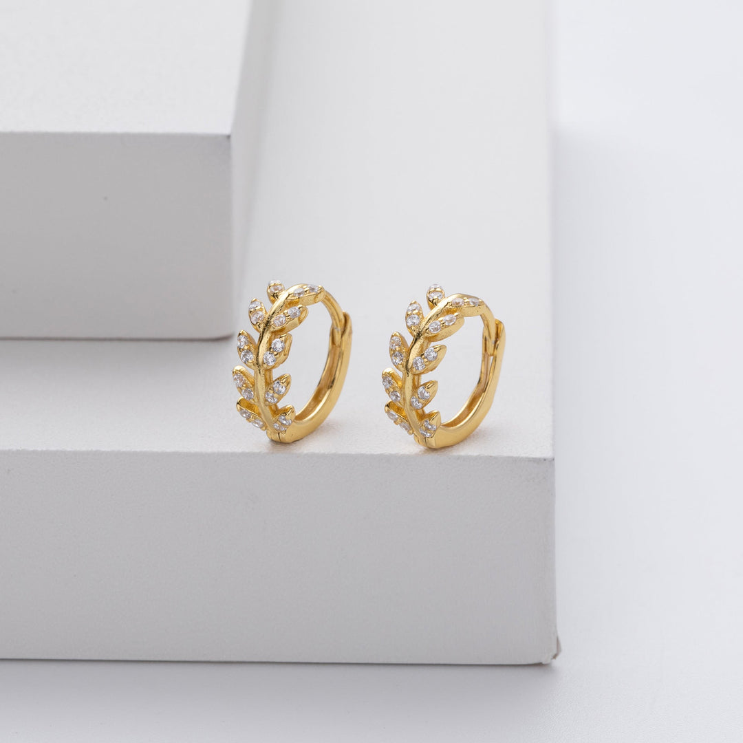 Leaf Silver Earrings