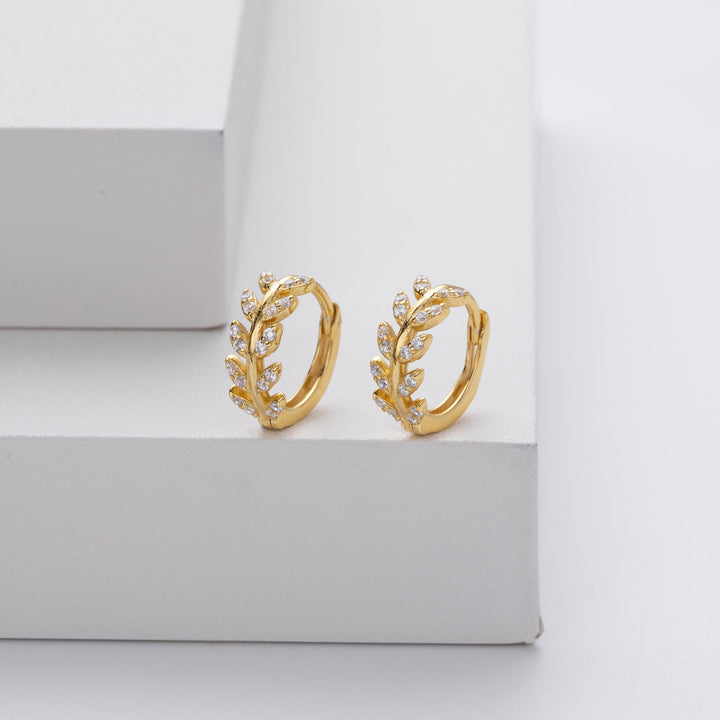 Leaf Silver Earrings