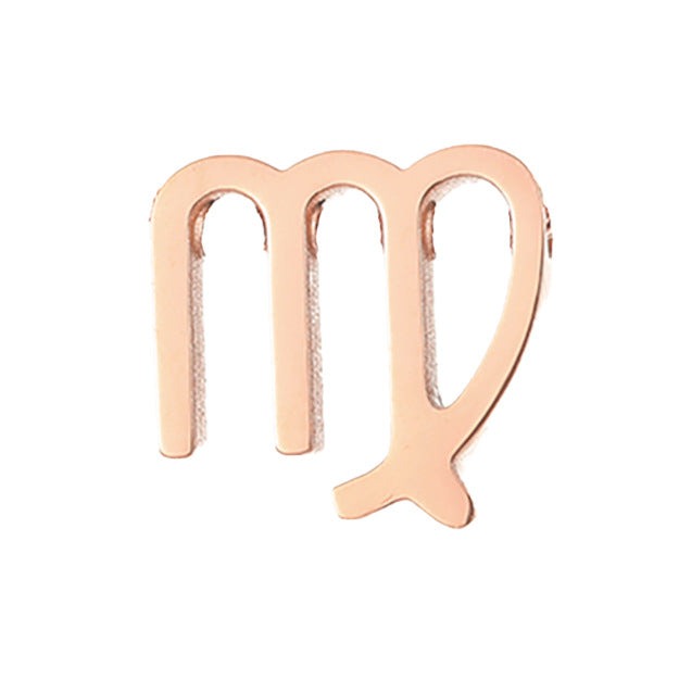 Celestique Pendant Charm with Zodiac Sign | Gold