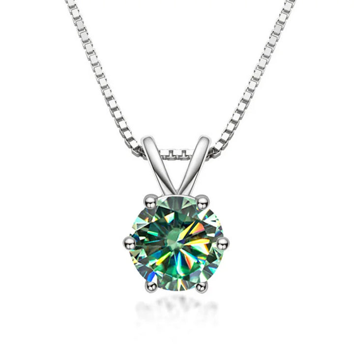 Elegant Engagement Ring with Moissanite