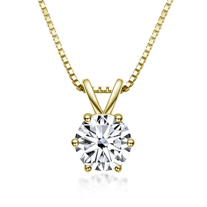 Elegant Engagement Ring with Moissanite