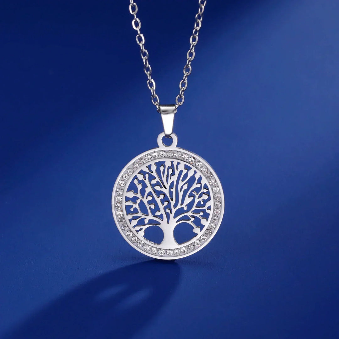 Round Hanging Tree of Life Light