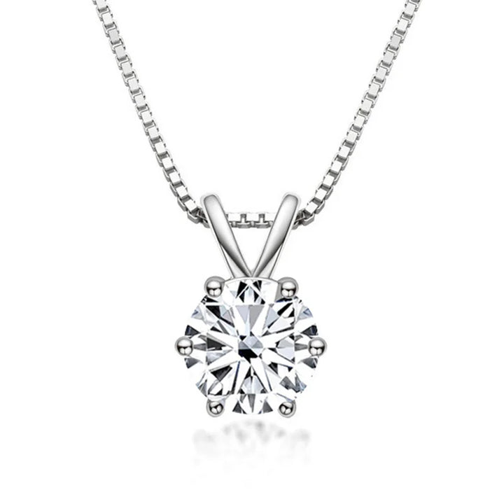 Elegant Engagement Ring with Moissanite