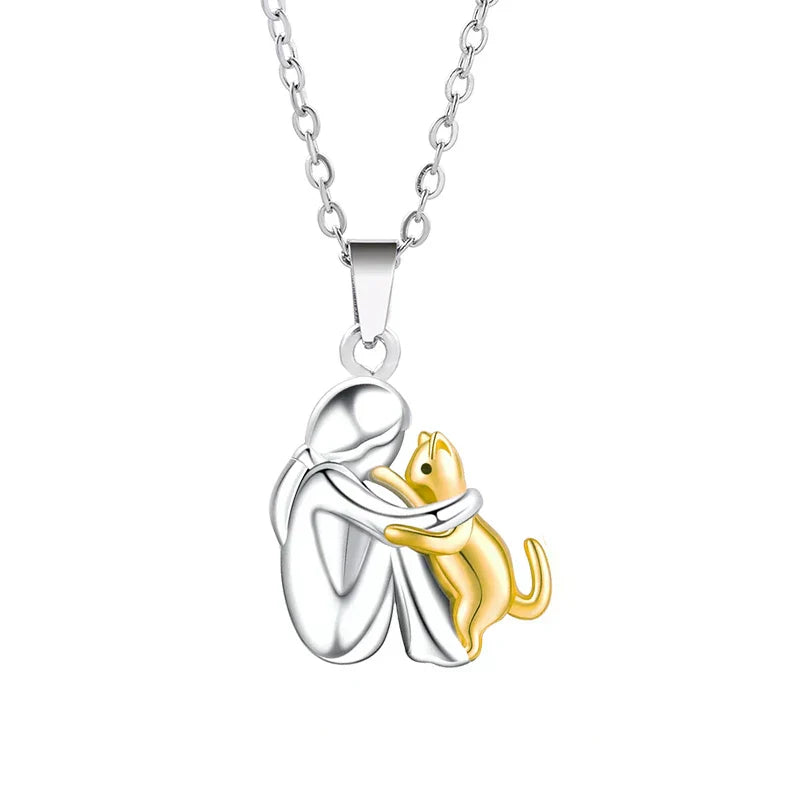 Cat Pendant for Necklace