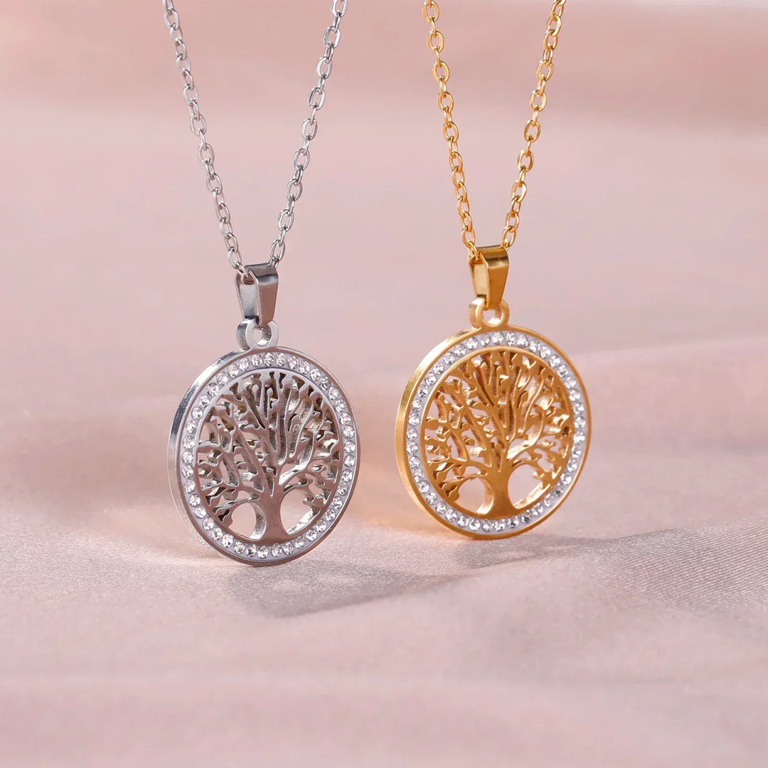 Round Hanging Tree of Life Light
