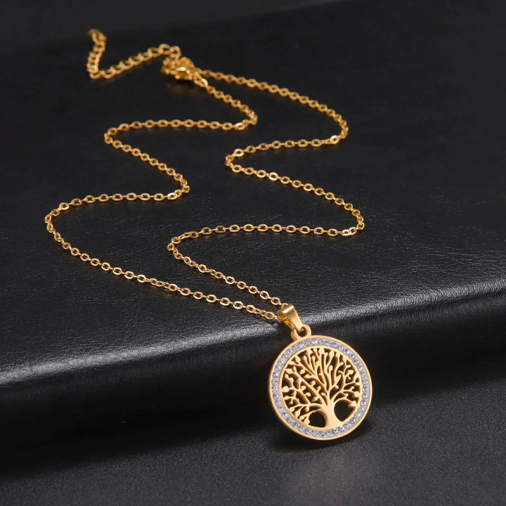 Round Hanging Tree of Life Light
