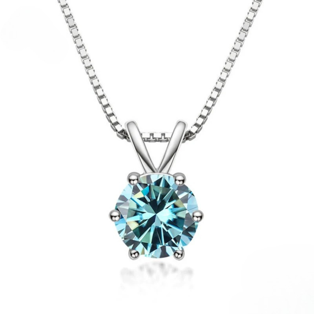 Elegant Engagement Ring with Moissanite