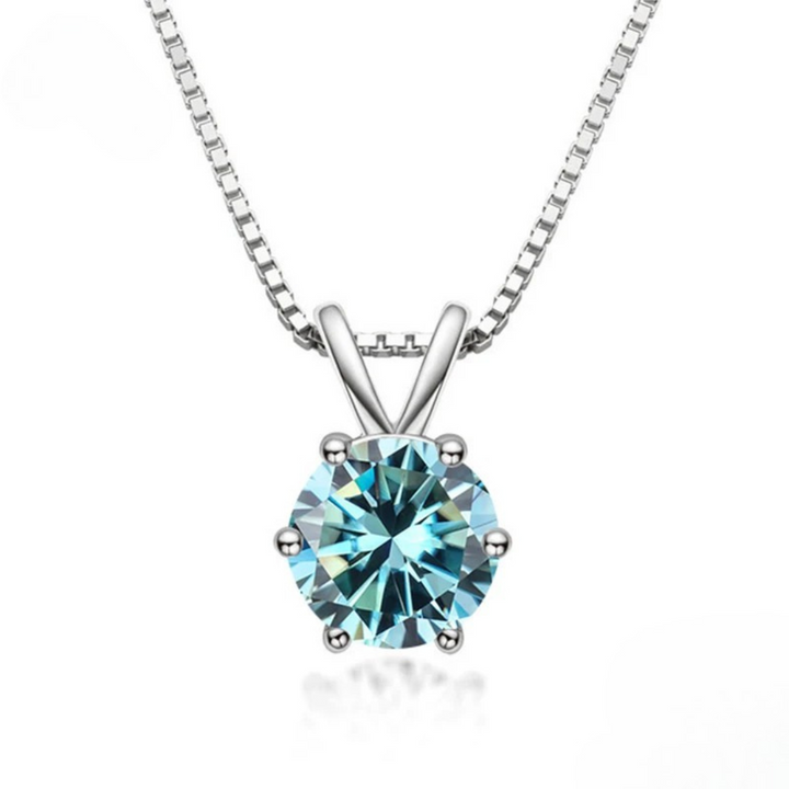 Elegant Engagement Ring with Moissanite