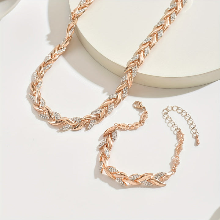 Crystal Fish Tail Set