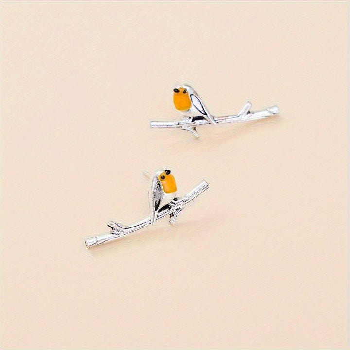 Bird Cartoon Earrings