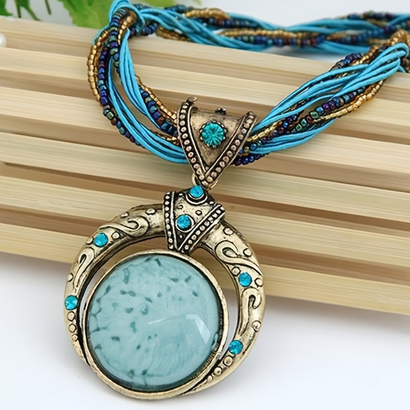 Boho Hanging Necklace