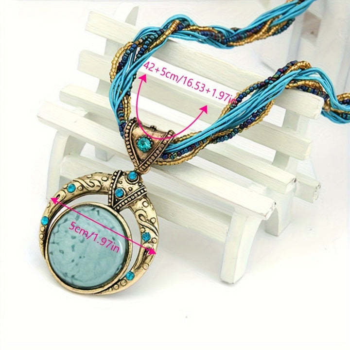 Necklace with Boho Pendant