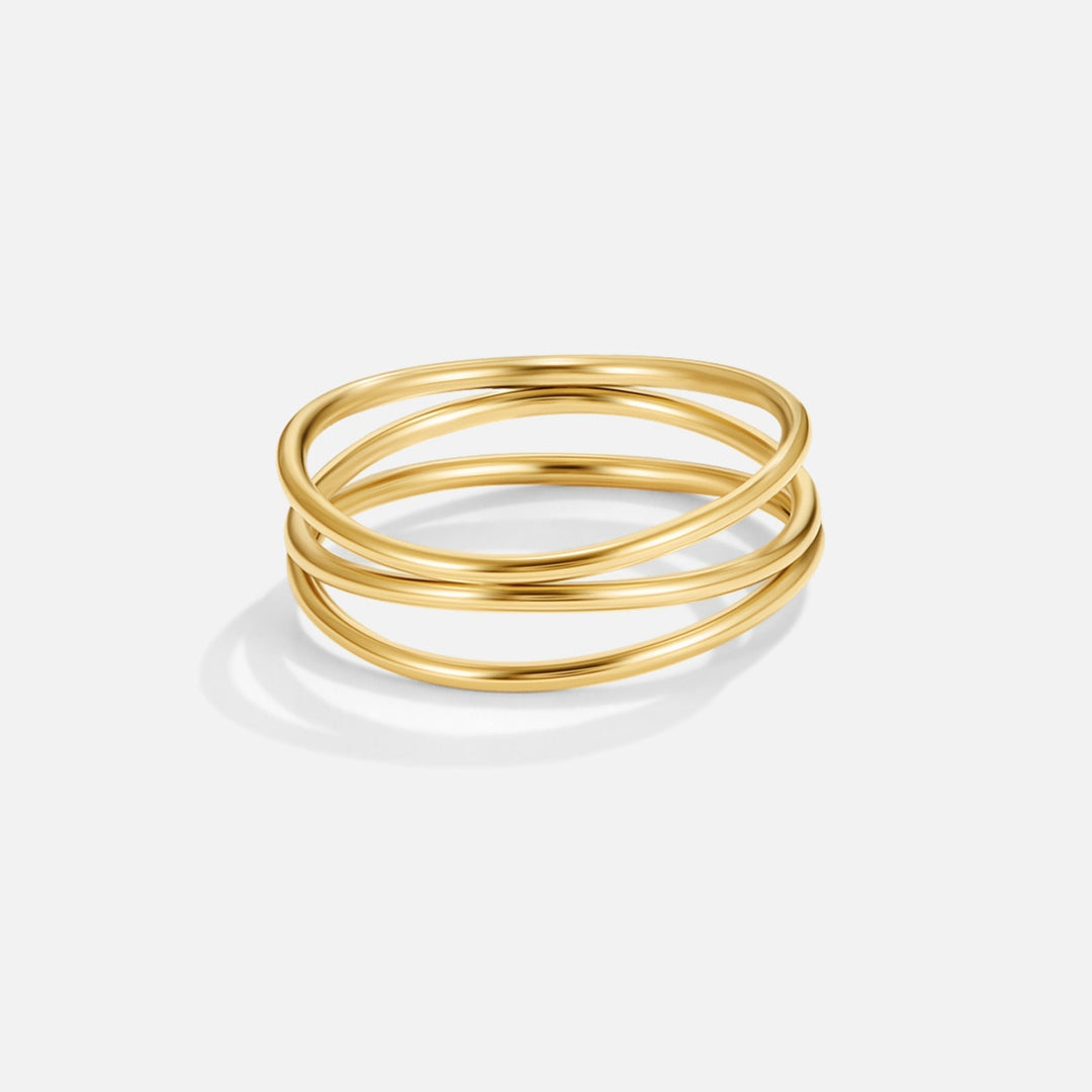 Infinite Loop - Gold Ring
