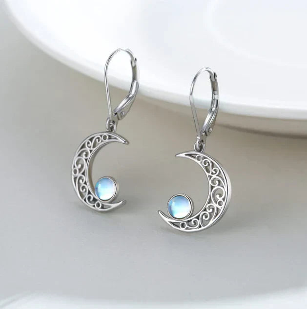 Rheta Maansteen Earrings