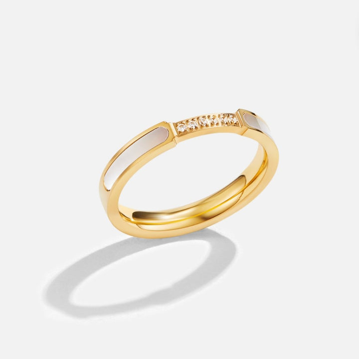 Unity - Pearl and Crystal Ring