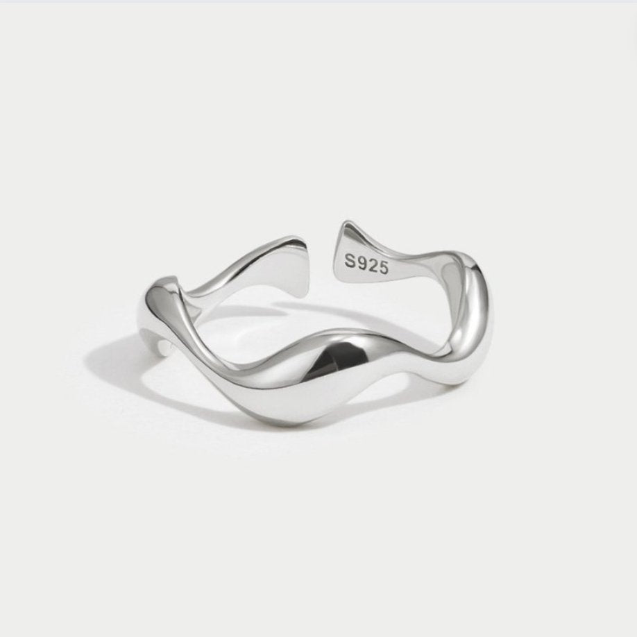 Silver Golf Ring