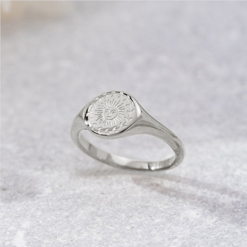 Silver Ring for the Summer Solstice