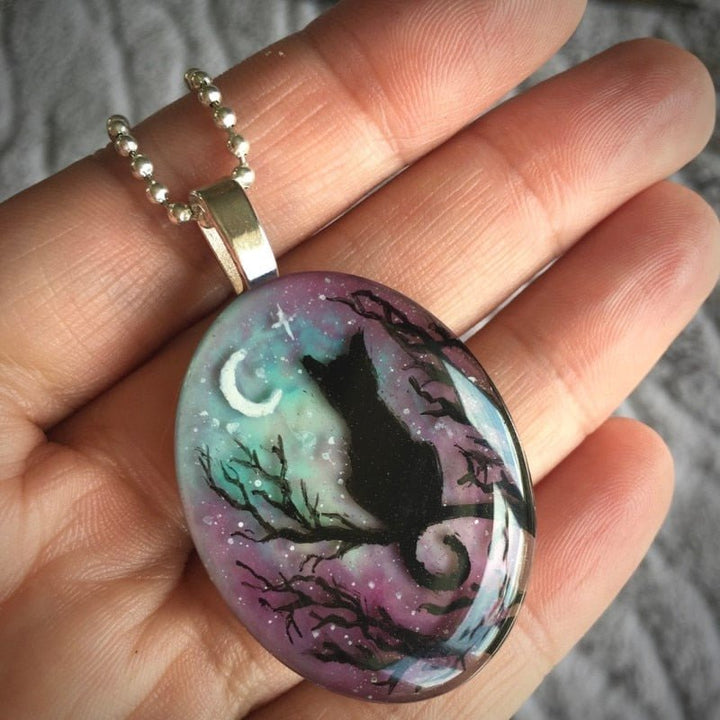 Cat Collar "The Starry Night"